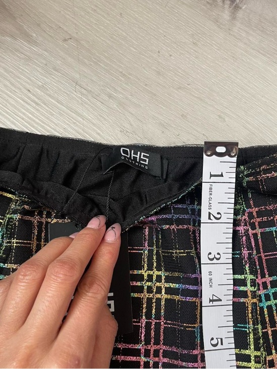 OHS Holographic Plaid Mini Skirt ✨🖤 - Picture 5 of 6